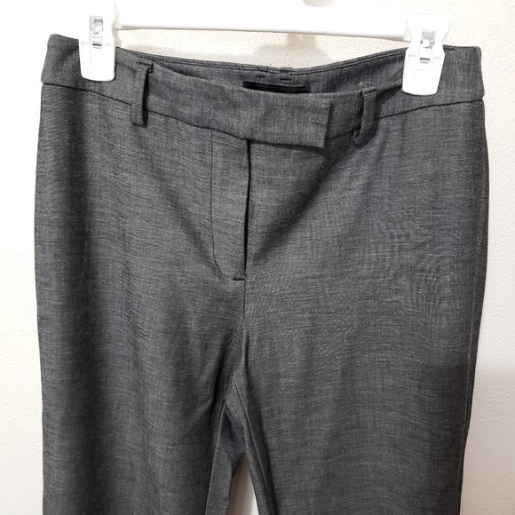 Talbots Size 4 High Waist Straight Leg Trousers Dark Gray - Picture 3 of 6